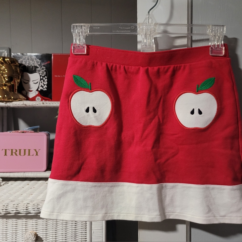 Gymboree Red A-Line Mini Skirt